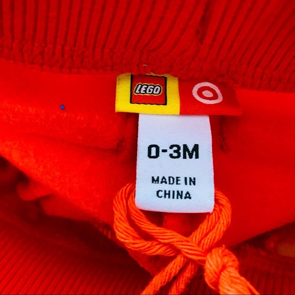 Lego | Jogger Track Jacket Embroidered Brick Set NWT 0-3 Months - Picture 8 of 8